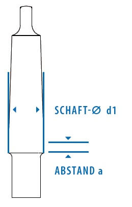 Morse taper outlet wedge