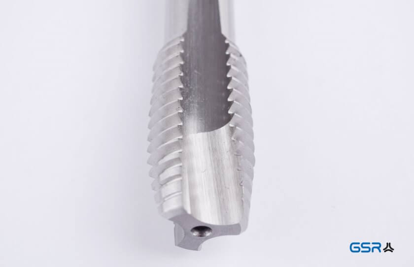 Machine tap Tap grooves straight fluted with peel point